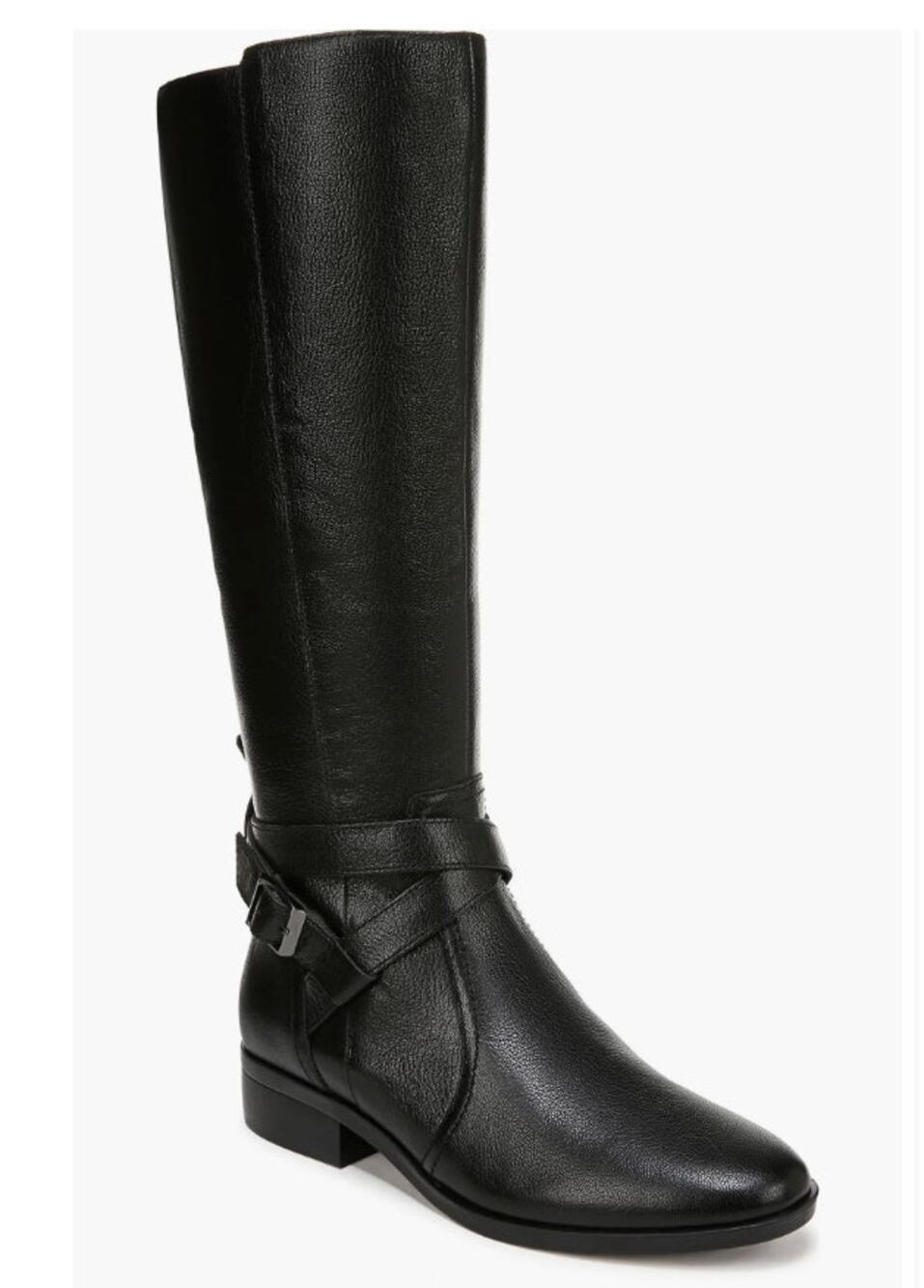 Naturalizer Women's Rena 2 Knee High Black Boots Leather Upper Size 9.5 NWOB